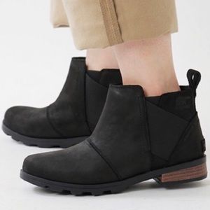 Sorel Waterproof Black Booties